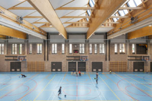 Sports hall © Marie-Noëlle Dailly