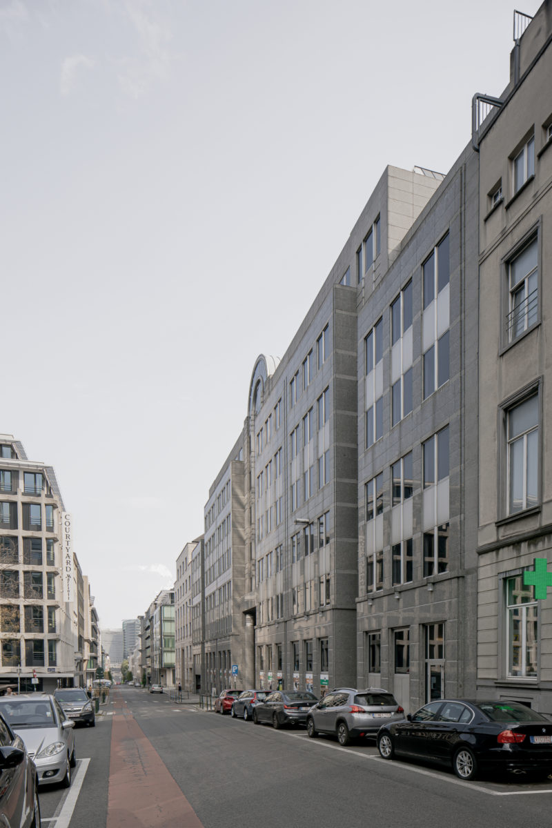 Bestaand gebouw Rue Joseph II