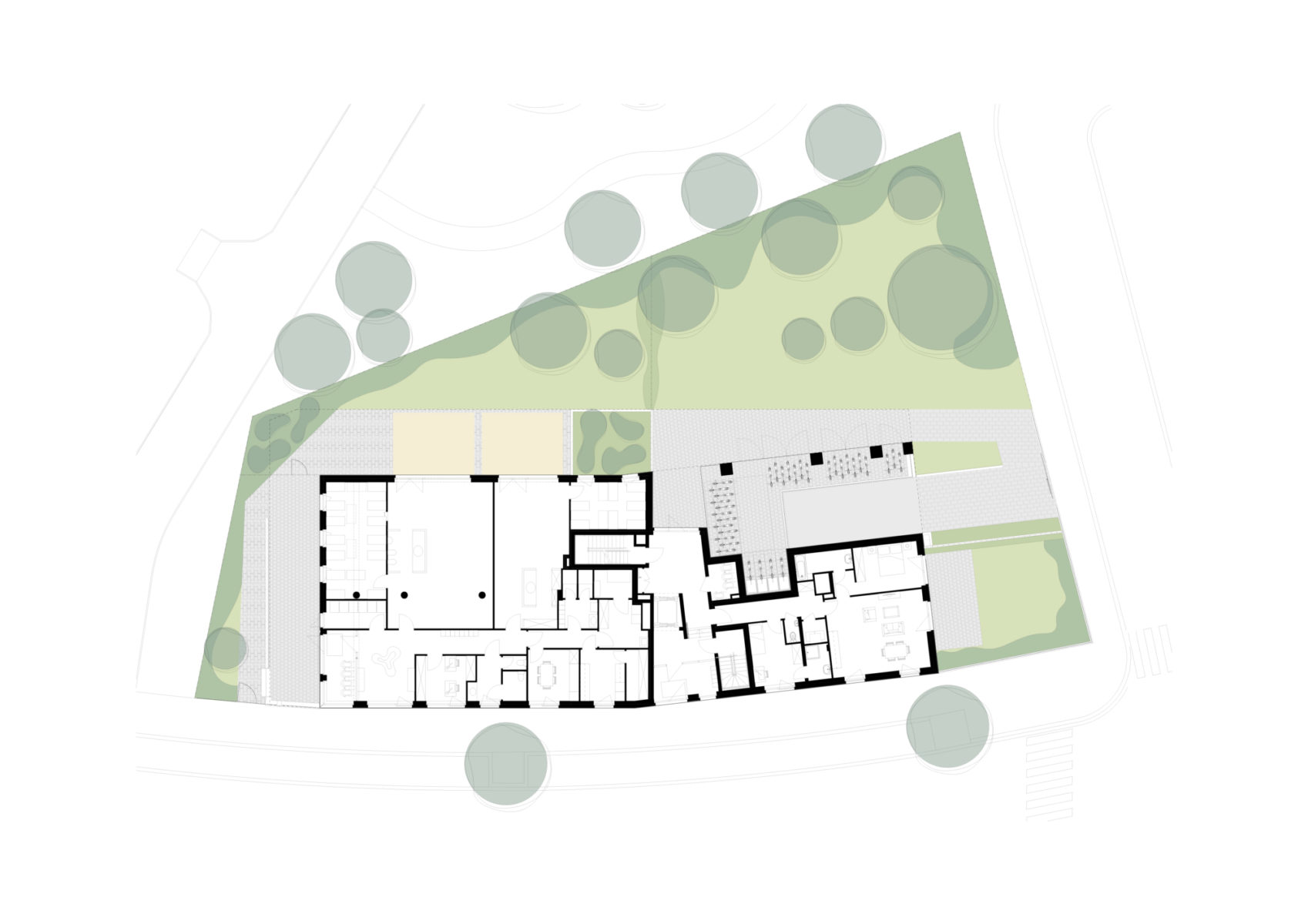 Site plan (Lot A)